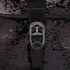 Dr. Martens Sequin Black Mini Backpack Bag New with Tags!